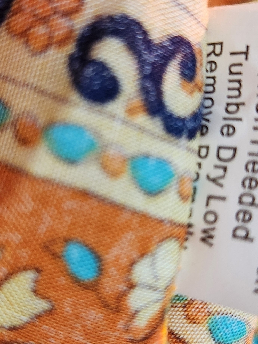 Sleeveless Floral Maxi Dress in Teal and Rust - Picture 14 of 14
